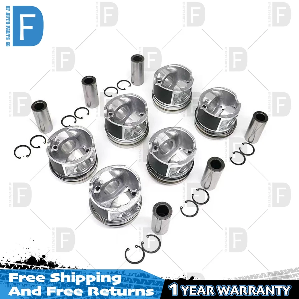 Juego de 6 anillos de pistón MAHLE Φ83,01+0,5 mm para VW Touareg Audi A4 A6 Q7 3,0T diésel Foto 4 de 4