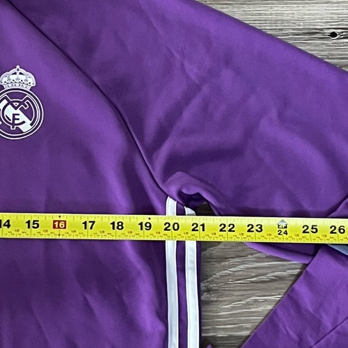 Adidas Real Madrid 2016 2017 Soccer Football Training Track Top AO3131 Mens Sz L - Picture 6 of 11
