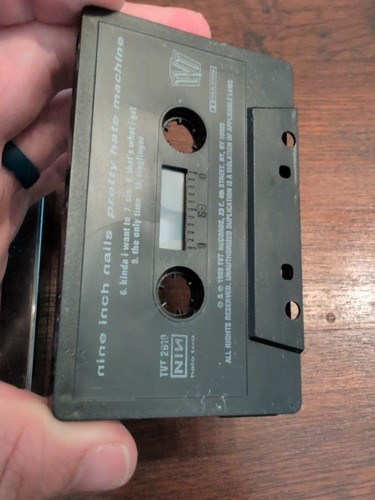 Nine Inch Nails Pretty Hate Machine TVT Records 1989 Cassette Excellent Copy - Picture 3 of 9