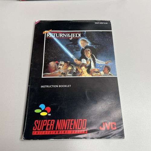 STAR WARS Return of the JEDI Gioco per SUPER NINTENDO SNES EUR - COMPLETO OTTIMO - Imagen 6 de 17