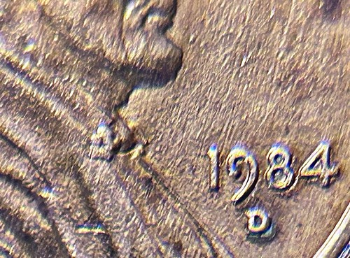 1984 D Double Die Obverse (DDO) Error - Picture 5 of 8