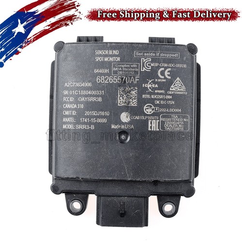 Sensor de radar de punto ciego para Dodge Durango Jeep Grand Cherokee 16-20 68265570AF - Imagen 3 de 8