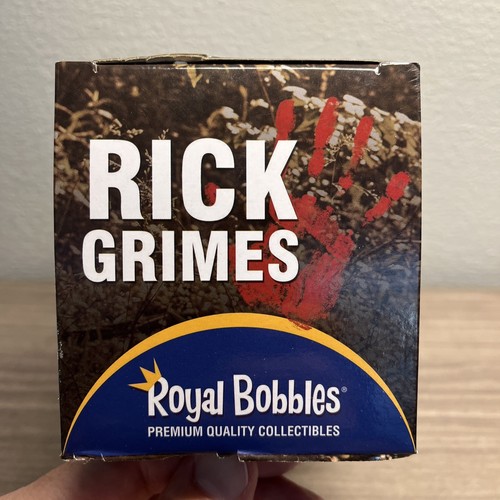 AMC Walking Dead Rick Grimes Bobblehead Royal Bobbles Fornitura Drop Esclusiva 2018 - Foto 5 di 7
