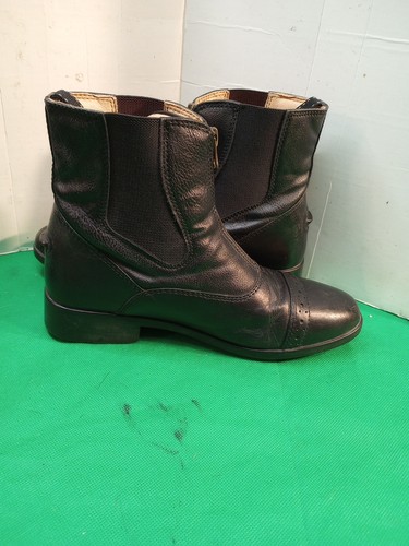 REITSPORT BY DOVER SADDLERY schwarze Stiefel mit Reißverschluss vorne Größe 3 - RN #139668 - Bild 6 von 10