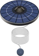 Solar Floating Pond Aerator 2.5W Solar Powered Air Pump Battery with Air