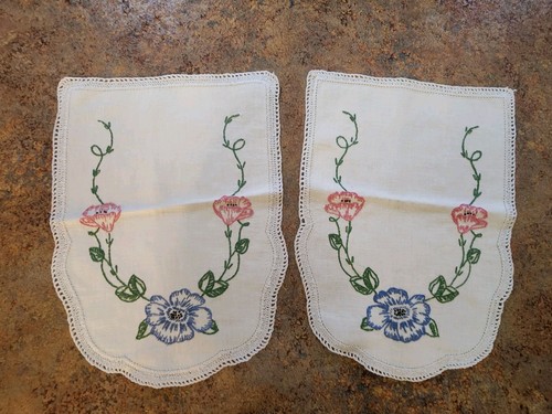 Vintage Lot of 13 Embroidered Table Dresser Scarves/Table Runners Repurpose - Picture 12 of 16