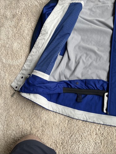 Chaqueta De Colección Patagonia Light Smoke Flash Para Hombre Azul Medio Esquí - Imagen 7 de 10