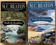 Lot of 2 M.C. Beaton: Death of Kingfisher ~Death Policeman (Hamish Macbeth) PB