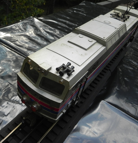 Locomotora eléctrica Williams GE-E60 O Amtrak #960 para piezas - Imagen 4 de 7