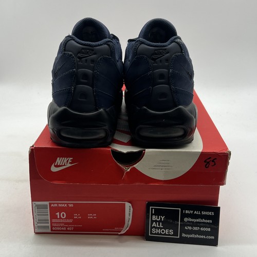 Size 10 - Nike Air Max 95 Obsidian Black (609048-407) - Picture 3 of 9