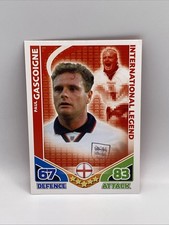 Topps Match Attax 2010 Paul Gascoigne International Legend 