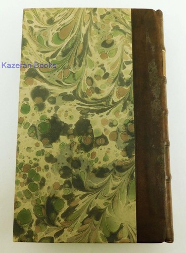 Antique Georgian Leather Book Memoirs Captain Carleton An Officer 1808 D Defoe - Picture 4 of 14