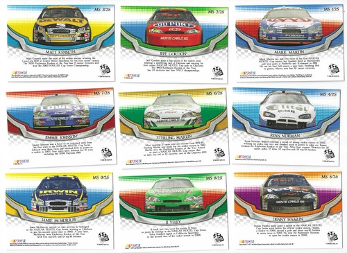 2006 NASCAR PRESS PASS VIP MAKING THE SHOW 25 CARD SET - Picture 2 of 6