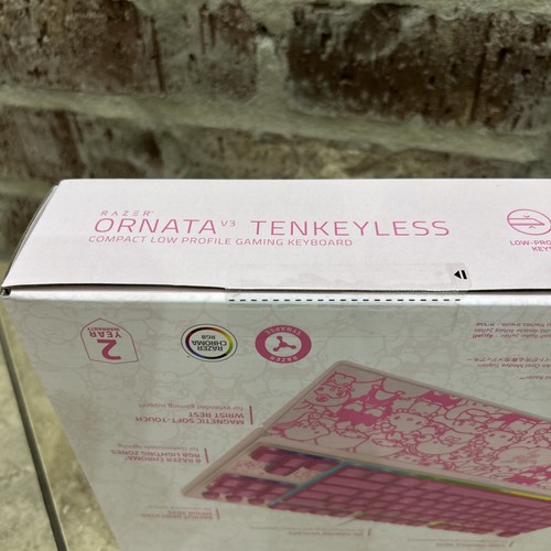 Razer Ornata V3 Tenkeyless Hello Kitty Compact Low Profile Gaming Keyboard - Picture 3 of 9