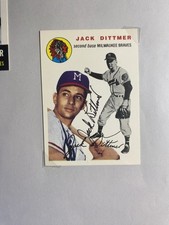 1994 Topps Archives The Ultimate 1954 Set - Jack Dittmer #53