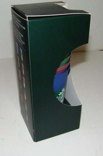NIB-Starbucks 2021 Reusable Hot Cups Color Changing 6 Pack 16 oz. Cups W/ 6 Lids - Picture 4 of 6
