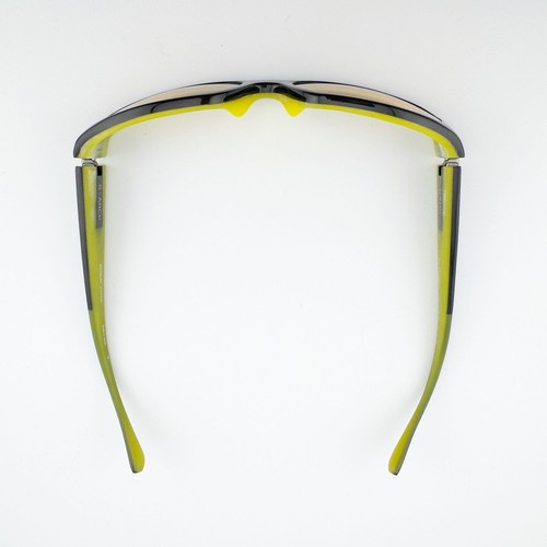 Vintage Stark Alain Mikli Biosun Sunglasses Polarized Plastic Frame Green 56mm - Picture 5 of 9