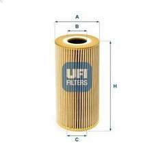 Ölfilter UFI 25.095.00 für MAN TGL I 4.58 2006-2022