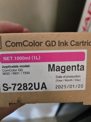 ComColor GD Ink Genuine S-7282UA Magenta For Riso Comcolor GD9630/9631/7330