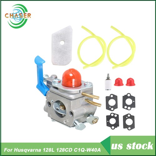 Carburetor Kit For Husqvarna 545081848 C1Q-W40A 5450060-62 128C Trimmer - Foto 1 di 13