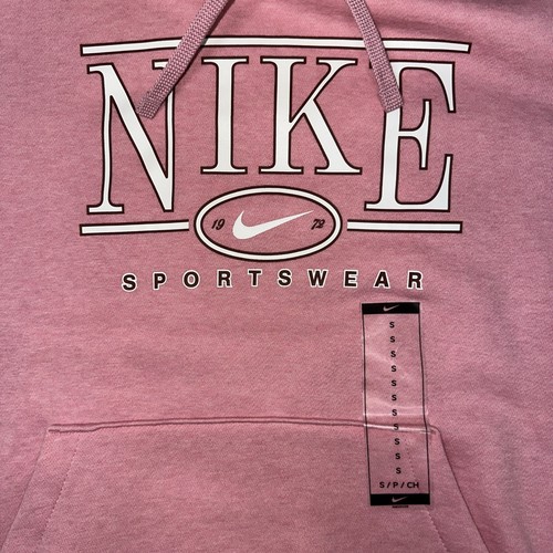 Nike Women’s Sportswear Club Fleece Graphic Hoodie Sz S NEW IB1992-699 (49-15) - Picture 6 of 6