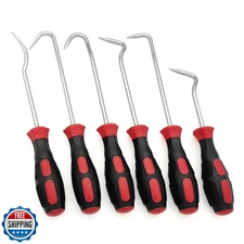 VASTOOLS Hose Removal Hook Pick Set Pack of 6, 10" Hose Hook, Spoon, 8" Remov
