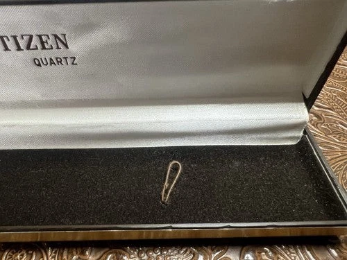 Citizen Case Quartz Watch Box Case Warranty Vintage 1995 - Image 4 of 4