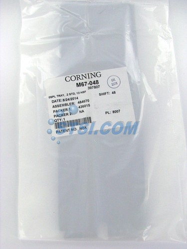Corning M67-048 Splice Tray, 12 Fiber Heat Shrink Fusion Splices ~STSI - Afbeelding 2 van 5