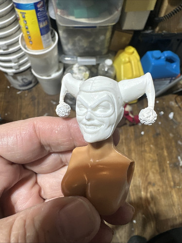 Mego FTC Zica DC Retro Batman Harley Quinn Custom Kopf für 8" Actionfigur 1/9 - Bild 2 von 9