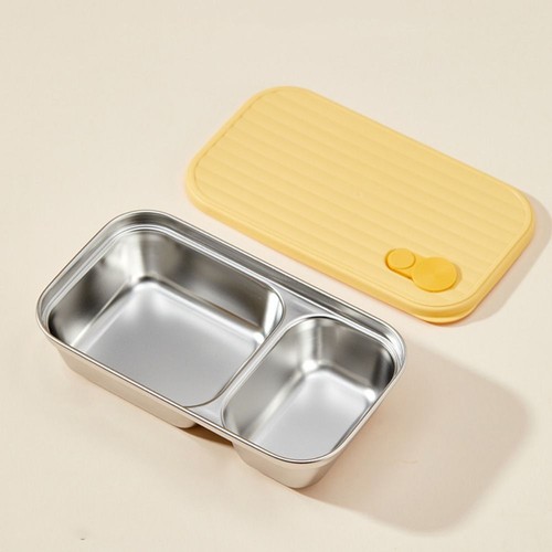 Leak Proof Sealed Salad Container Silicone Seal Travel Food Tray  Office - Picture 12 of 19