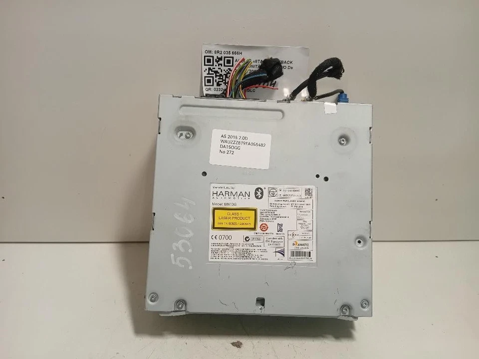 AUTORADIO MP3 PER AUDI A5 Sportback (8TA) 8R2 035 666H CGLC (09>) - Immagine 3 di 4