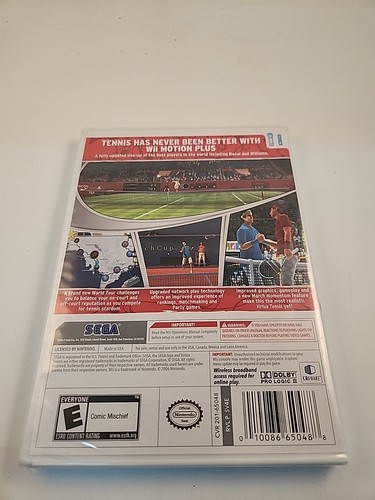 Virtua Tennis 4 (Nintendo Wii, 2011) Brand New And Sealed.    - Picture 4 of 4