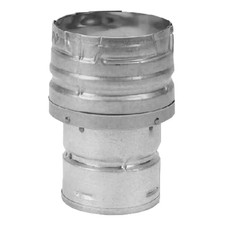 Pelletvent for Multi-Fuel 3In. to 4In. Diameter Increaser