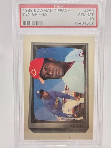 1989 BOWMAN TIFFANY #259 KEN GRIFFEY JR. - PSA 10