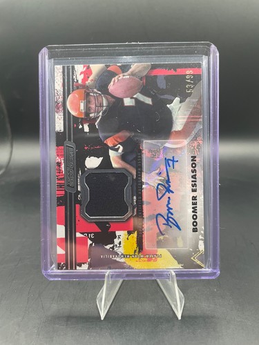 2023 Topps Composite BOOMER ESIASON Player Worn PATCH-MEM AUTO #'d 53/99 BENGALS - Picture 6 of 7