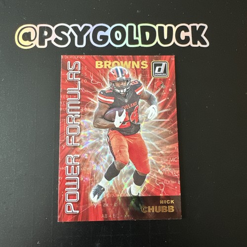 2019 Panini Donruss Optic Power Formulas Nick Chubb #PF-5 - Bild 1 von 2