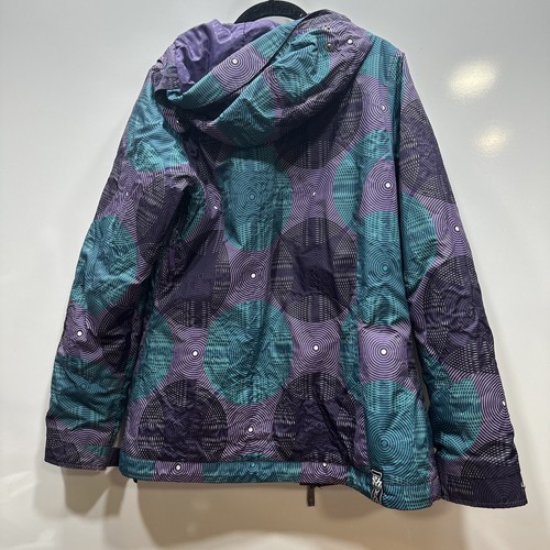Burton Dry Ride Jacket Women Waterproof Snowboard Ski Hooded Jacket Size 9 L - Picture 17 of 18
