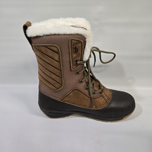 The North Face Shellista IV wasserdichte Stiefel Größe 7 braun neu im Karton isoliert Winter - Bild 10 von 15