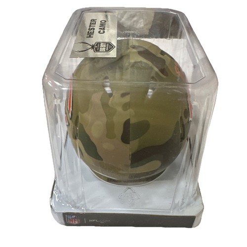 DEVIN HESTER signierter CHICAGO BEARS Camo Mini Football Helm - Bild 6 von 8