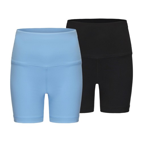 Slazenger Womens Cyc Short 2 Pack Cycling Shorts - Picture 2 of 14
