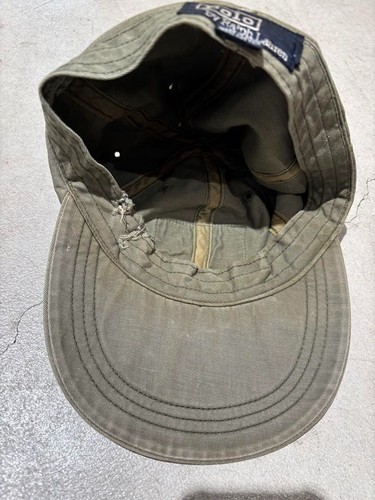 RARO Polo Sport Ralph Lauren Gorra de Trabajo Billete Largo L Hecho en EE. UU. - Imagen 4 de 6