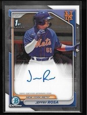 2024 Bowman - Chrome Prospect Autographs Jeffry Rosa #CPA-JRO (AU, RC)