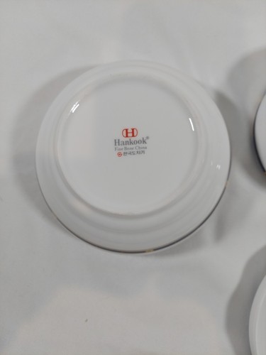 Tazón de porcelana de hueso fino Hankook vintage con tapa y tazón de sopa a juego ¡Impresionante! - Imagen 7 de 10
