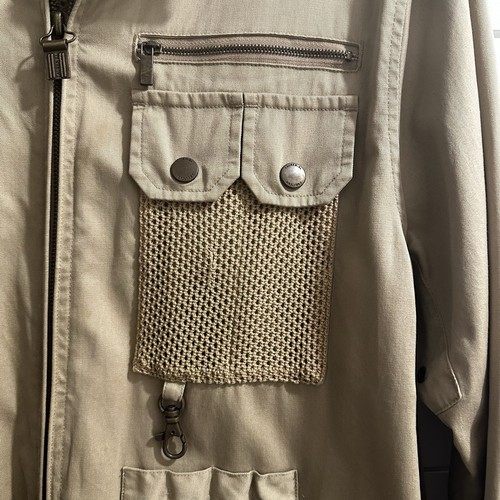 Vintage Lauren Ralph Lauren Safari Outfitters Utility Jacket Womens Small Cargo - Picture 7 of 22