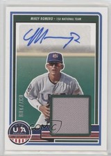 2023 USA Baseball Stars & Stripes Signature Materials /100 Mikey Romero Auto