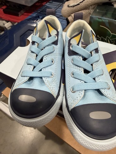 Bluey X Converse Chuck Taylor All Star Blue Infant Size 8 - Picture 2 of 4
