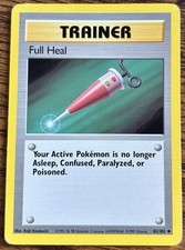 Full Heal #82 - Pokemon Base Set - Moderately Played