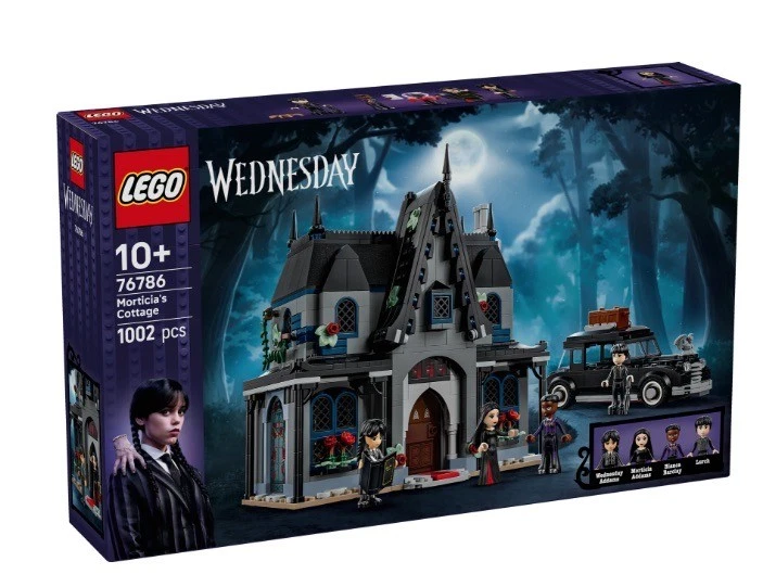 Lego 76786 Morticia's Cottage - Wednesday - BNISB New 
