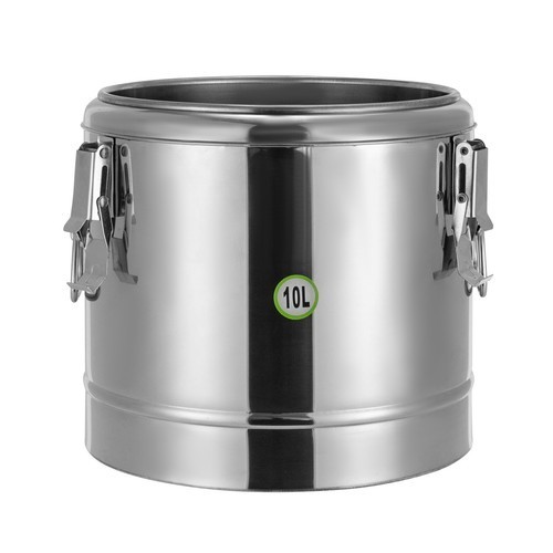 Rund Thermobehälter Edelstahl Thermobox Warmhaltebehälter Speisen Thermoport 10L - Bild 18 von 20