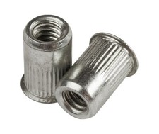 Rivet Nut Knurled CAL #10-32 x 130 Stainless Steel PV (25 Pieces)